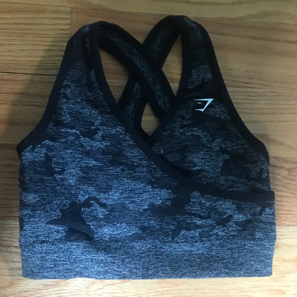 Gymshark Camo Sports bra